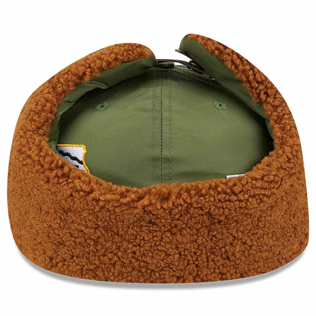Kansas City Chiefs New Era x Alpha Industries Dog Ears 59FIFTY Fitted Hat - Olive - NFL