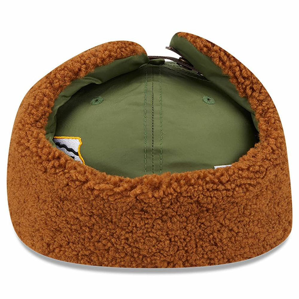 Kansas City Chiefs New Era x Alpha Industries Dog Ears 59FIFTY Fitted Hat - Olive - NFL