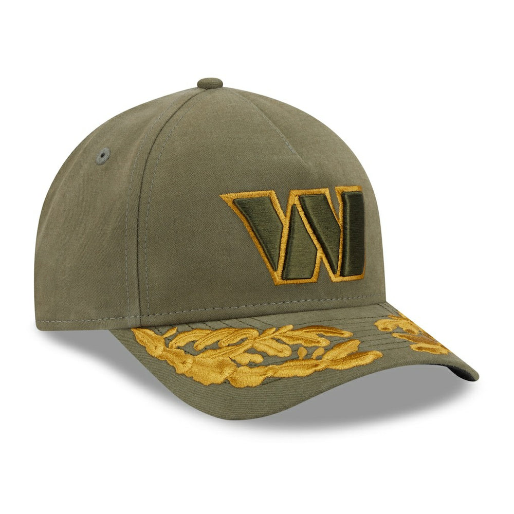 Washington Commanders New Era x Alpha Industries A-Frame 9FORTY Adjustable Hat - Olive - NFL