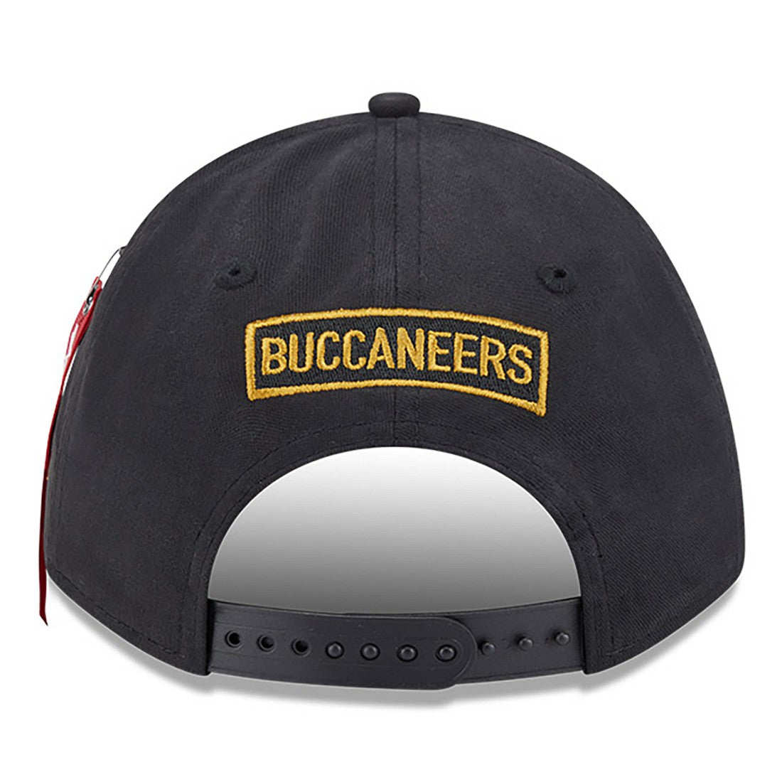 Tampa Bay Buccaneers New Era x Alpha Industries A-Frame 9FORTY Adjustable Hat - Black - NFL