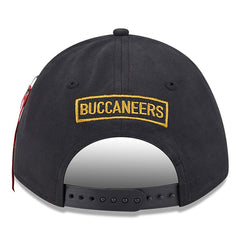 Tampa Bay Buccaneers New Era x Alpha Industries A-Frame 9FORTY Adjustable Hat - Black - NFL