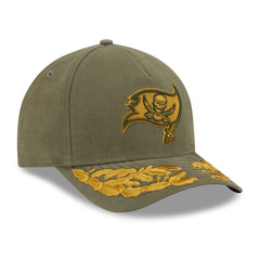 Tampa Bay Buccaneers New Era x Alpha Industries A-Frame 9FORTY Adjustable Hat - Olive - NFL
