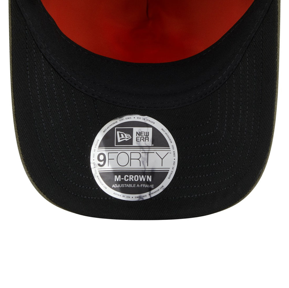 Tampa Bay Buccaneers New Era x Alpha Industries A-Frame 9FORTY Adjustable Hat - Olive - NFL