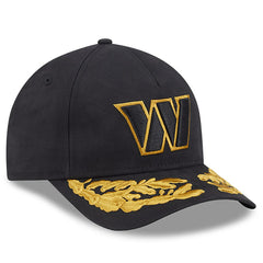 Washington Commanders New Era x Alpha Industries A-Frame 9FORTY Adjustable Hat - Black - NFL