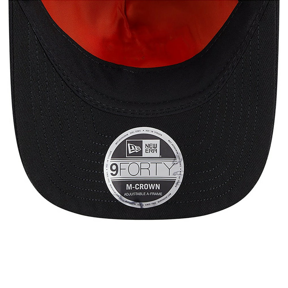 Kansas City Chiefs New Era x Alpha Industries A-Frame 9FORTY Adjustable Hat - Black - NFL