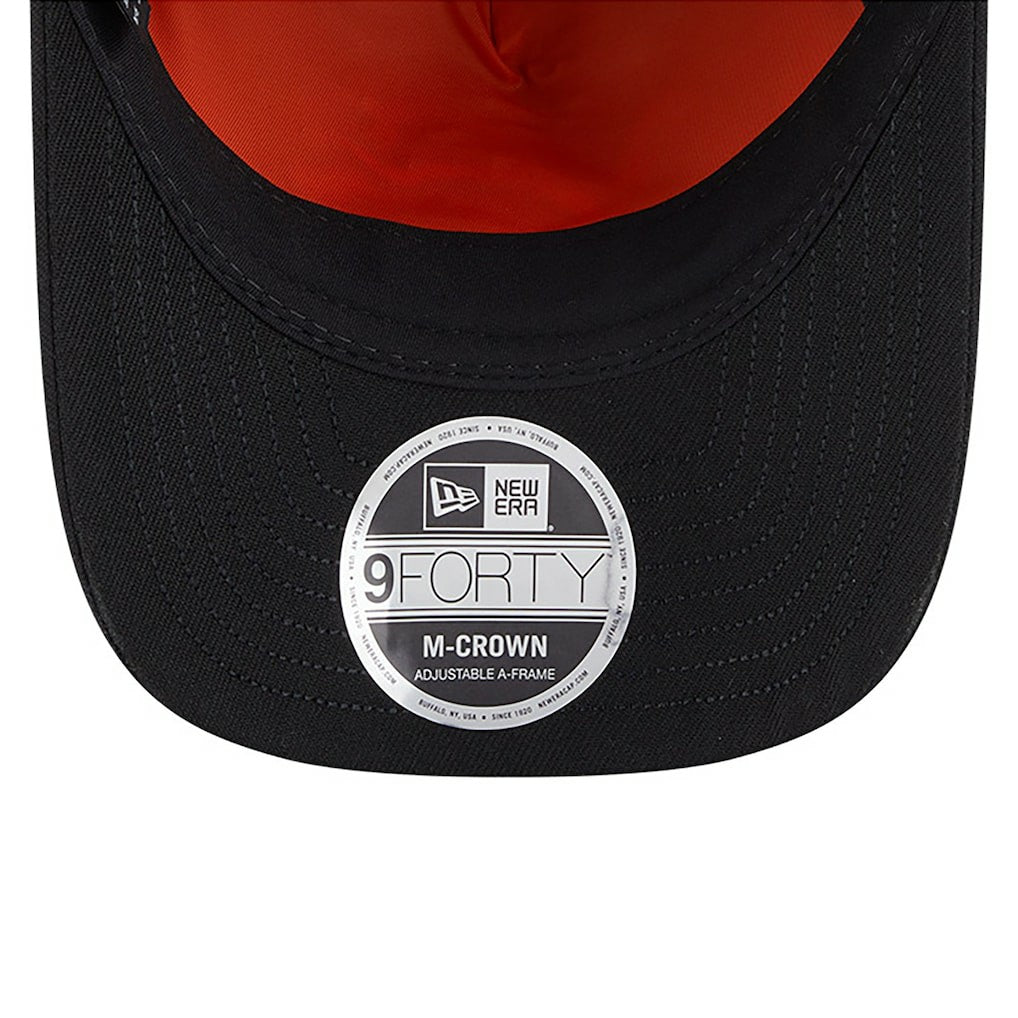 Detroit Lions New Era x Alpha Industries A-Frame 9FORTY Adjustable Hat - Black - NFL