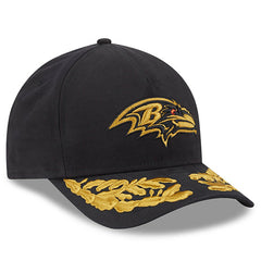 Baltimore Ravens New Era x Alpha Industries A-Frame 9FORTY Adjustable Hat - Black - NFL