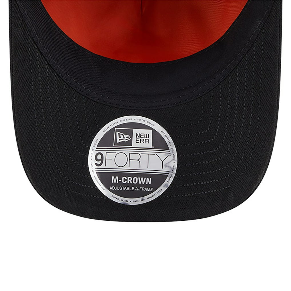 Buffalo Bills New Era x Alpha Industries A-Frame 9FORTY Adjustable Hat - Black - NFL