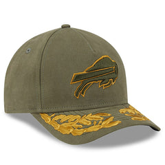 Buffalo Bills New Era x Alpha Industries A-Frame 9FORTY Adjustable Hat - Olive - NFL
