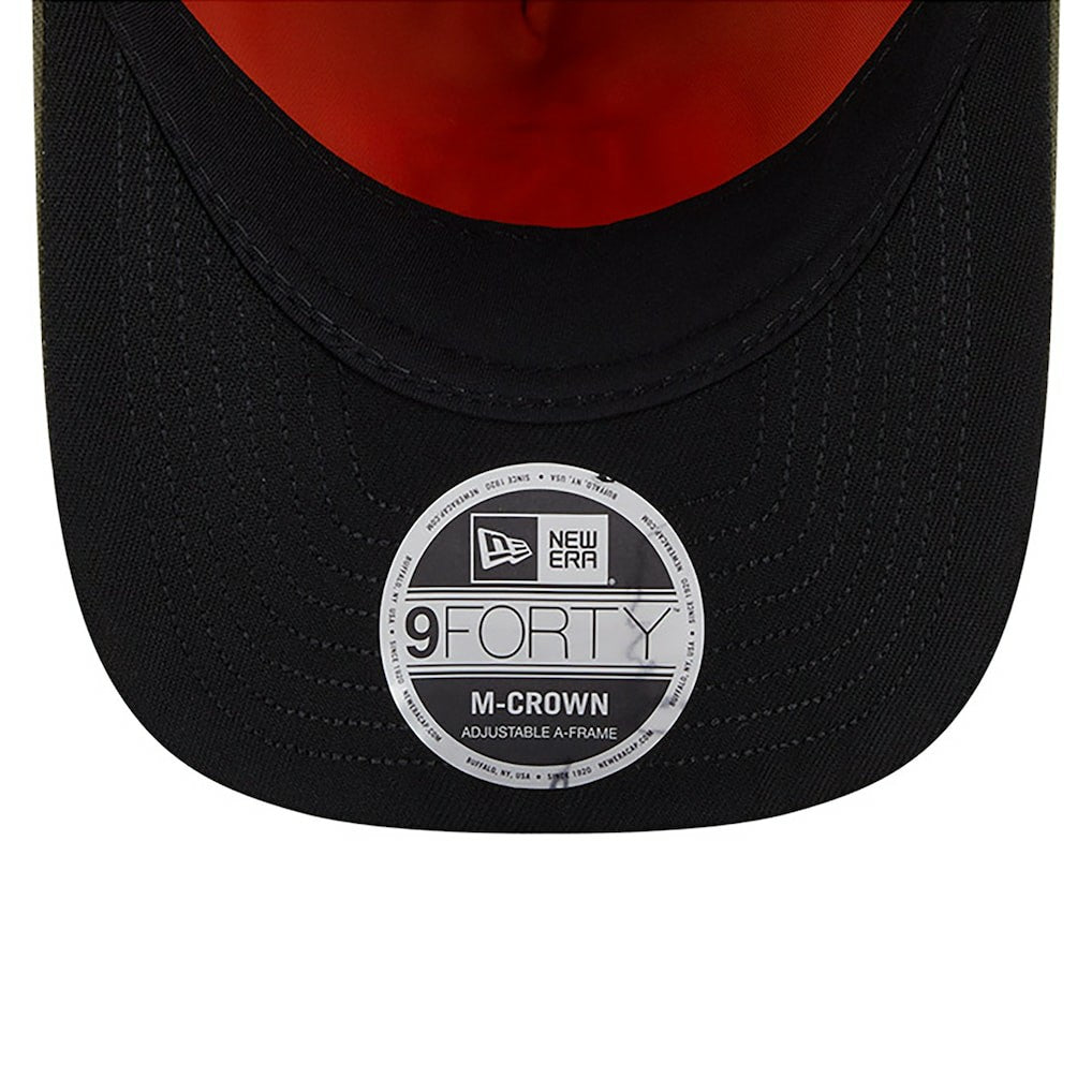 Kansas City Chiefs New Era x Alpha Industries A-Frame 9FORTY Adjustable Hat - Olive - NFL