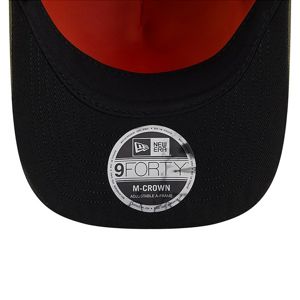 Dallas Cowboys New Era x Alpha Industries A-Frame 9FORTY Adjustable Hat - Olive - NFL