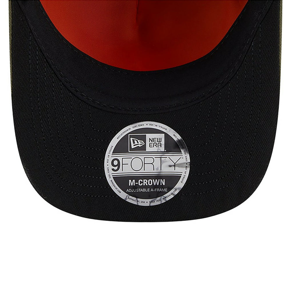 Dallas Cowboys New Era x Alpha Industries A-Frame 9FORTY Adjustable Hat - Olive - NFL