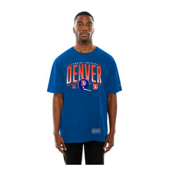 Denver Broncos New Era Combine Authentic Training Throwback T-Shirt - Royal - NFL