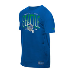 Seattle Seahawks New Era Combine Authentic Training Throwback T-Shirt - College Navy - NFL