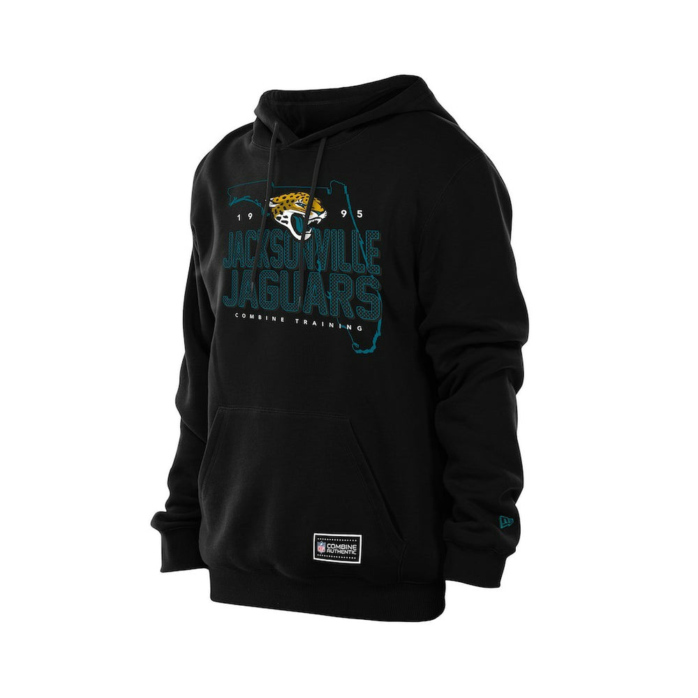 Jacksonville Jaguars New Era Combine Authentic Local State Hoodie - Black - NFL