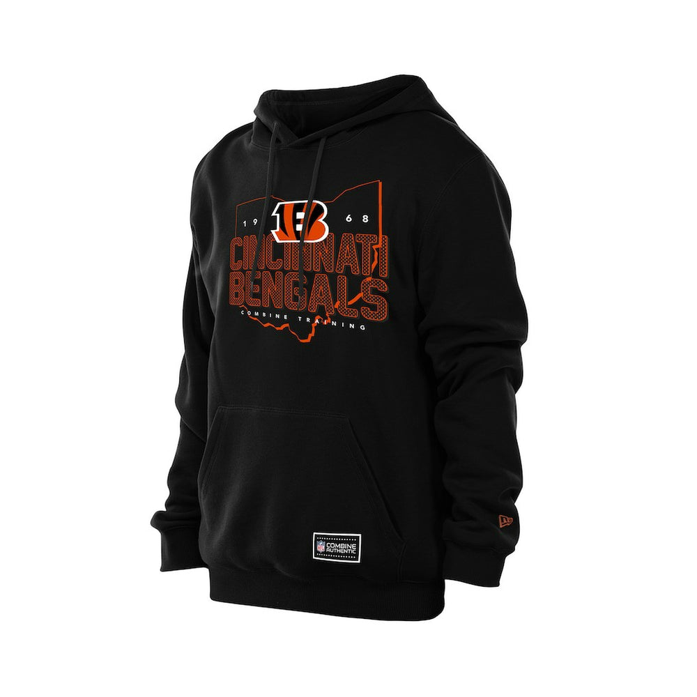 Cincinnati Bengals New Era Combine Authentic Local State Hoodie - Black - NFL
