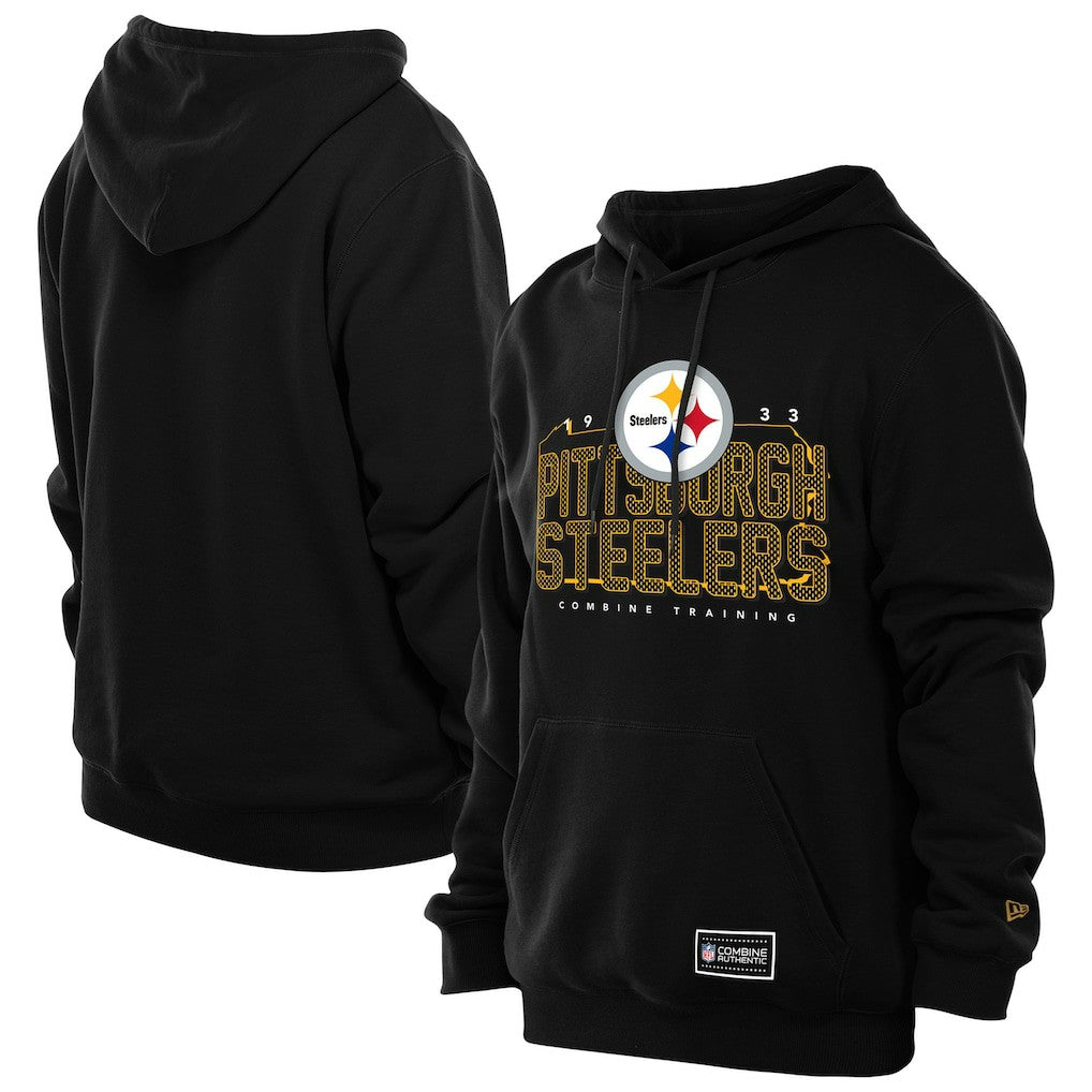 Pittsburgh Steelers New Era Combine Authentic Local State Hoodie - Black - NFL