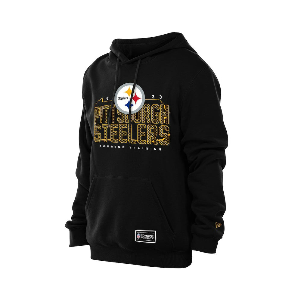 Pittsburgh Steelers New Era Combine Authentic Local State Hoodie - Black - NFL