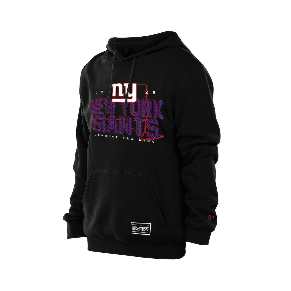 New York Giants New Era Combine Authentic Local State Hoodie - Black - NFL