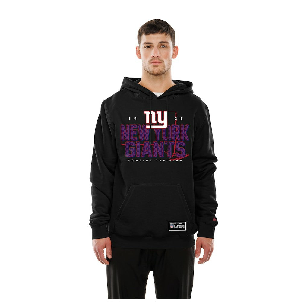 New York Giants New Era Combine Authentic Local State Hoodie - Black - NFL