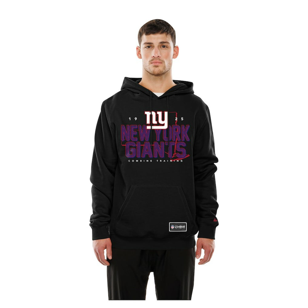 New York Giants New Era Combine Authentic Local State Hoodie - Black - NFL