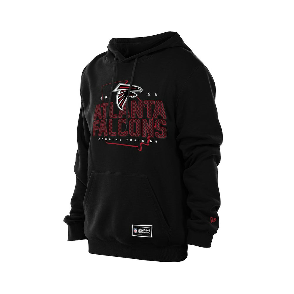 Atlanta Falcons New Era Combine Authentic Local State Hoodie - Black - NFL