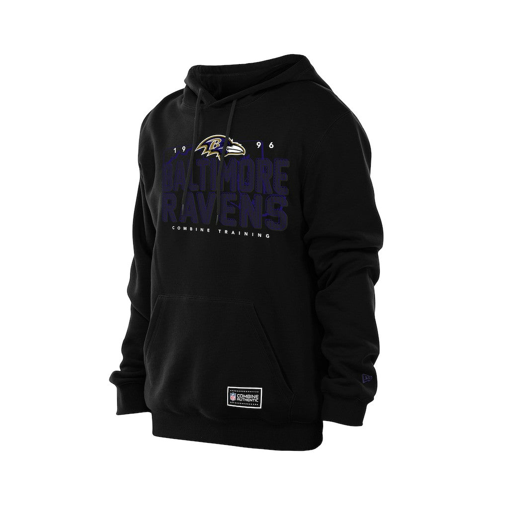 Baltimore Ravens New Era Combine Authentic Local State Hoodie - Black - NFL