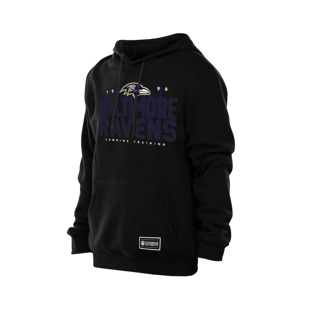 Baltimore Ravens New Era Combine Authentic Local State Hoodie - Black - NFL