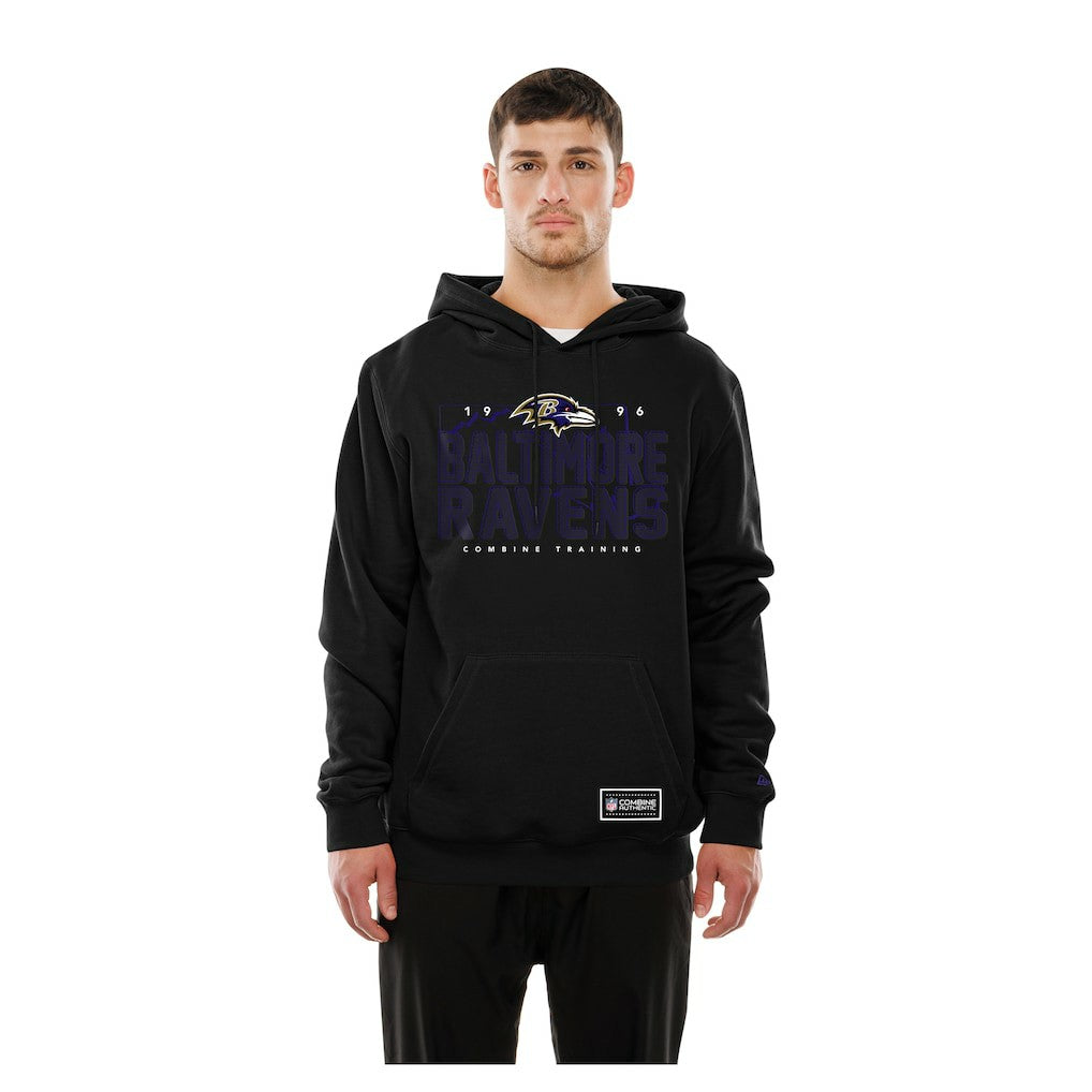 Baltimore Ravens New Era Combine Authentic Local State Hoodie - Black - NFL