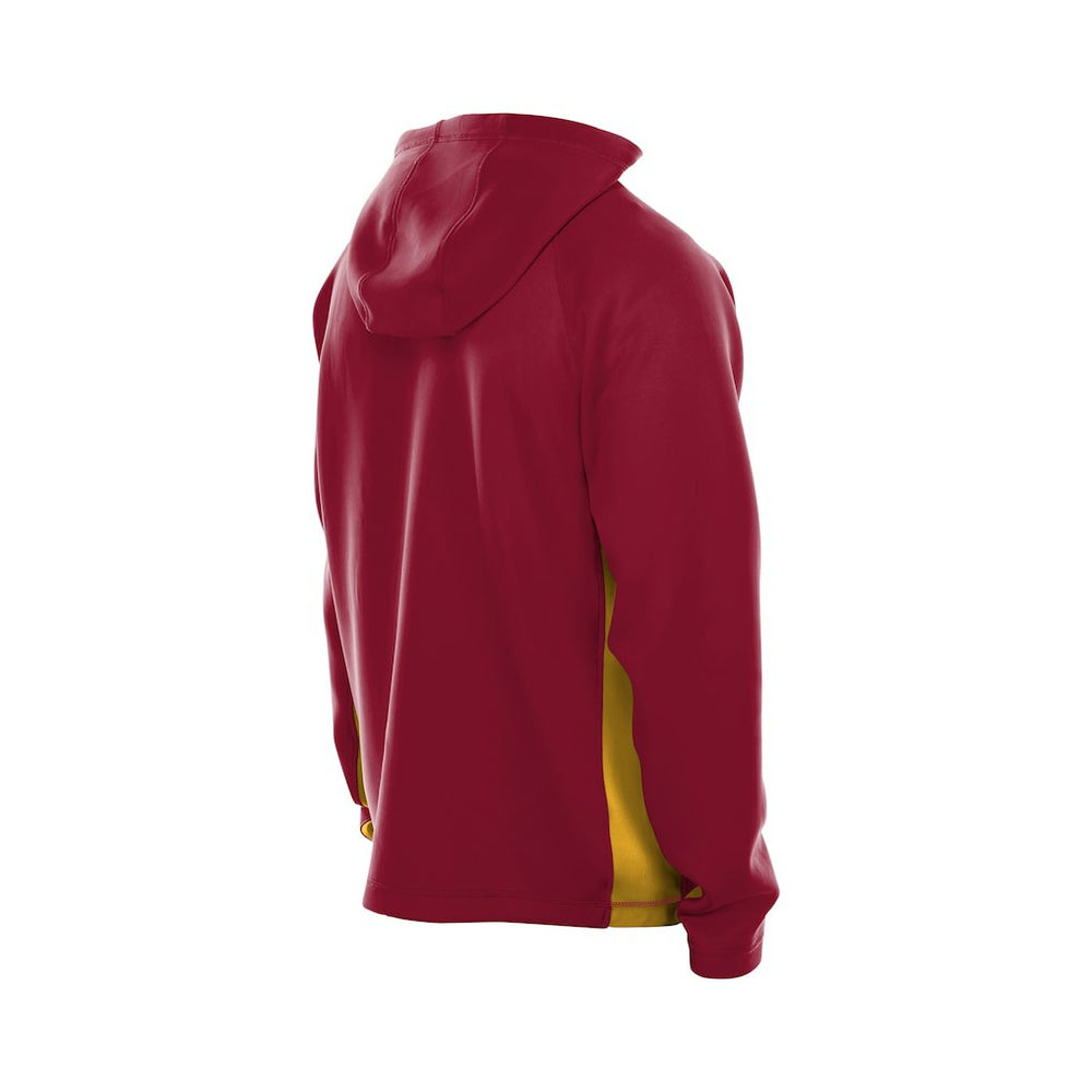 Washington Commanders New Era Combine Authentic Raglan Scuba Full-Zip Hoodie - Burgundy - NFL