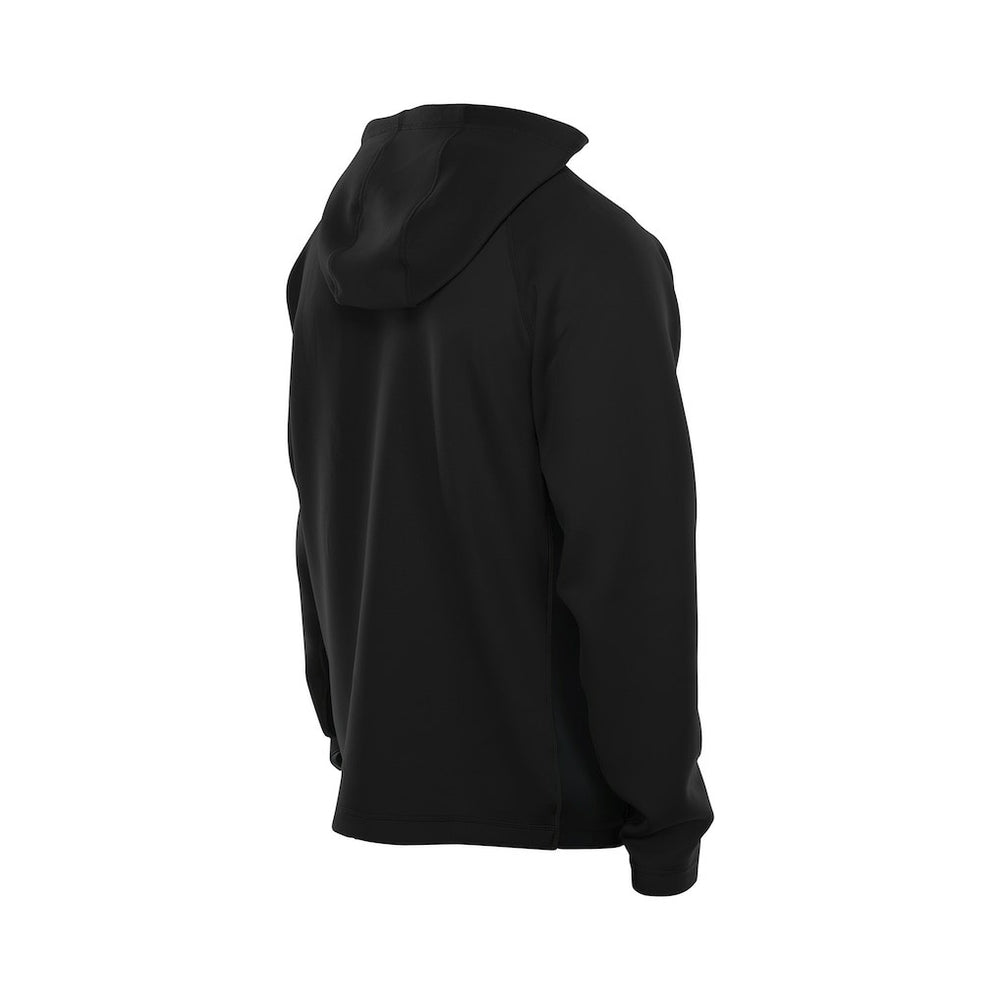 New Orleans Saints New Era Combine Authentic Raglan Scuba Full-Zip Hoodie - Black - NFL