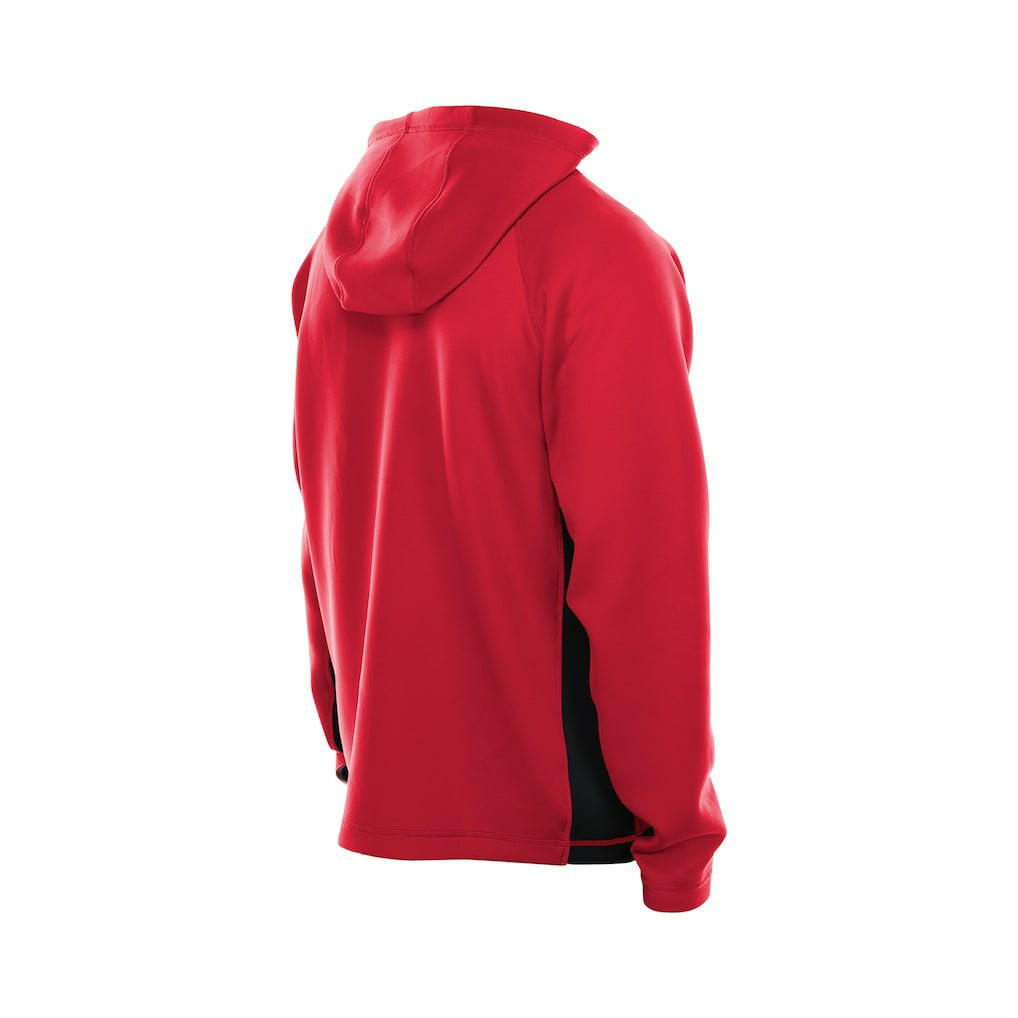 Atlanta Falcons New Era Combine Authentic Raglan Scuba Full-Zip Hoodie - Red - NFL