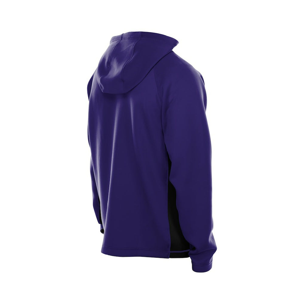Baltimore Ravens New Era Combine Authentic Raglan Scuba Full-Zip Hoodie - Purple - NFL