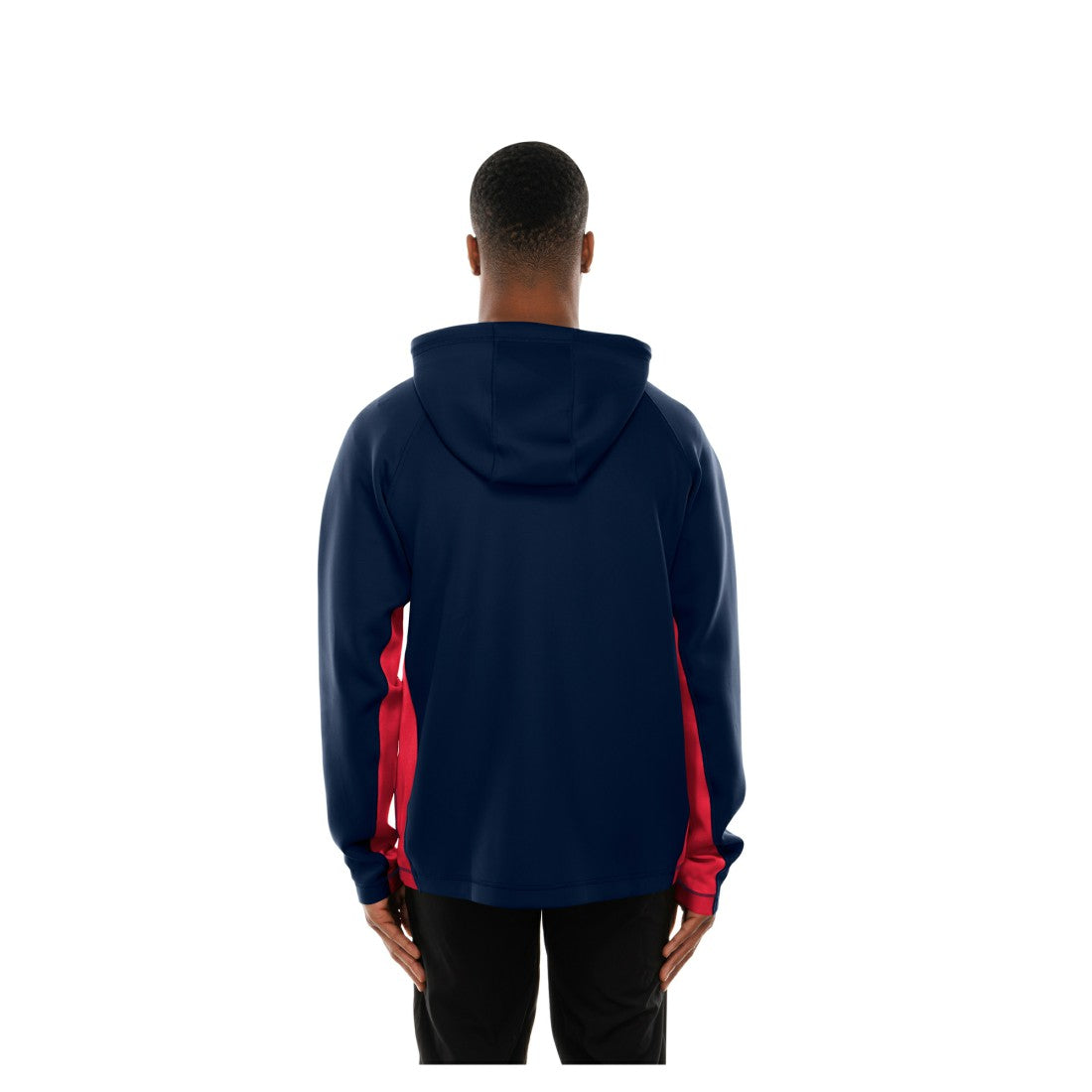Houston Texans New Era Combine Authentic Raglan Scuba Full-Zip Hoodie - Navy - NFL