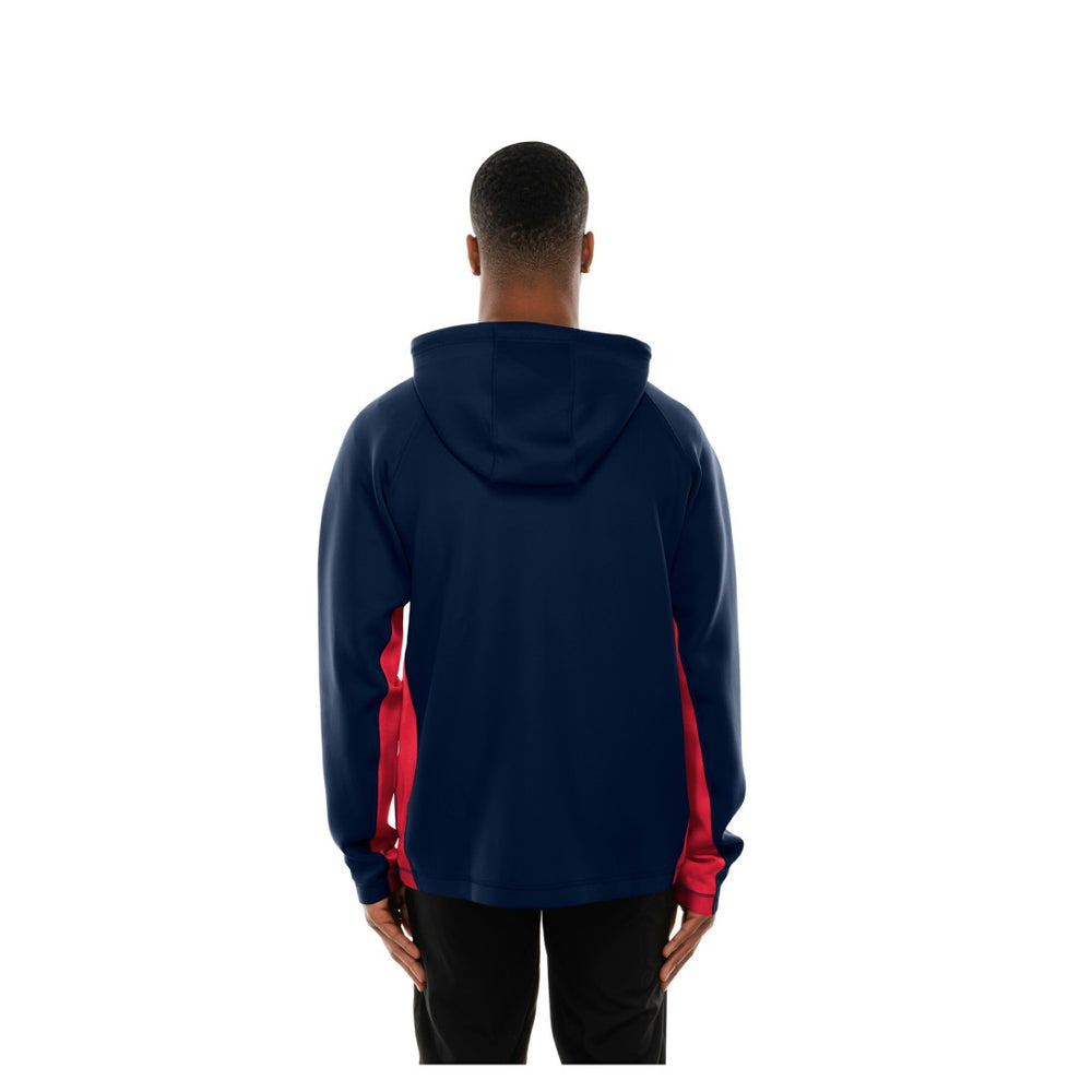 Houston Texans New Era Combine Authentic Raglan Scuba Full-Zip Hoodie - Navy - NFL