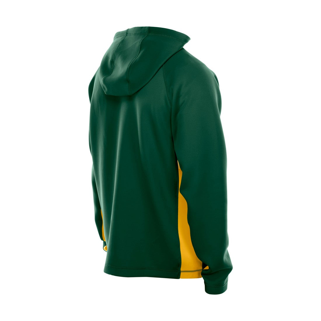 Green Bay Packers New Era Combine Authentic Raglan Scuba Full-Zip Hoodie - Green - NFL