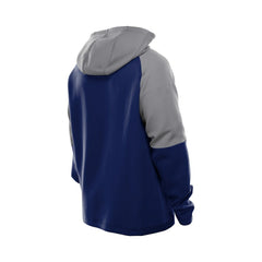 Indianapolis Colts New Era Combine Authentic Color Block Raglan Pullover Hoodie - Royal - NFL