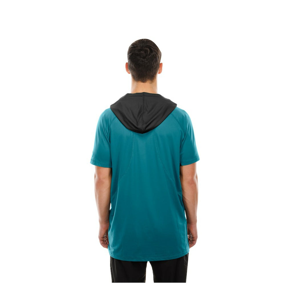 Jacksonville Jaguars New Era Combine Authentic Hooded Raglan Short-Sleeve T-Shirt - Teal - NFL