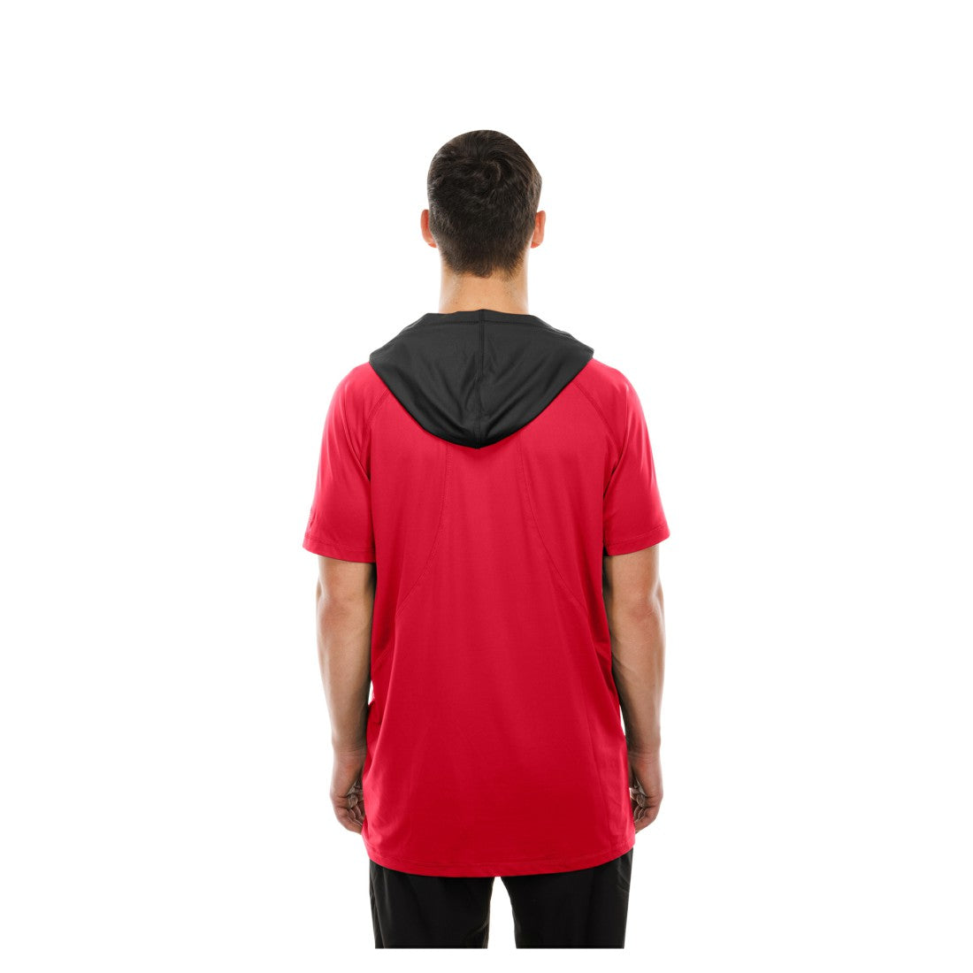 Tampa Bay Buccaneers New Era Combine Authentic Hooded Raglan Short-Sleeve T-Shirt - Red - NFL