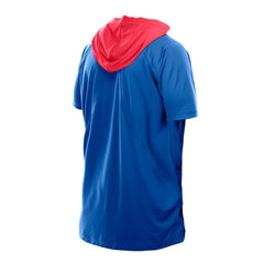 Buffalo Bills New Era Combine Authentic Hooded Raglan Short-Sleeve T-Shirt - Royal - NFL