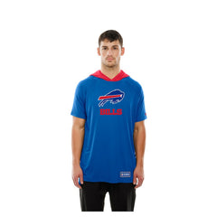 Buffalo Bills New Era Combine Authentic Hooded Raglan Short-Sleeve T-Shirt - Royal - NFL