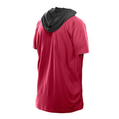 Arizona Cardinals New Era Combine Authentic Hooded Raglan Short-Sleeve T-Shirt - Cardinal - NFL