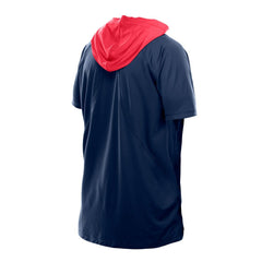 Houston Texans New Era Combine Authentic Hooded Raglan Short-Sleeve T-Shirt - Navy - NFL