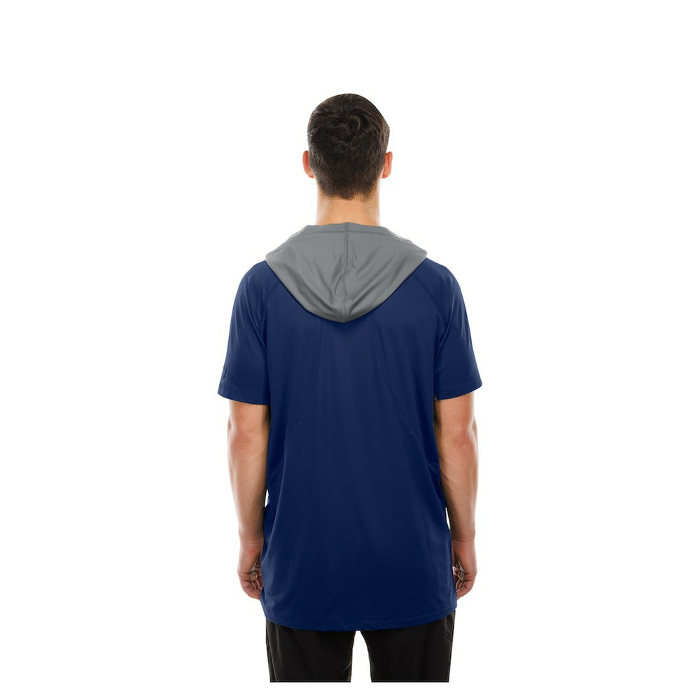 Indianapolis Colts New Era Combine Authentic Hooded Raglan Short-Sleeve T-Shirt - Royal - NFL