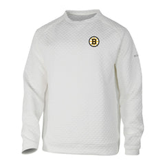 Boston Bruins Columbia The Finder Sweatshirt - White | NHL on sale