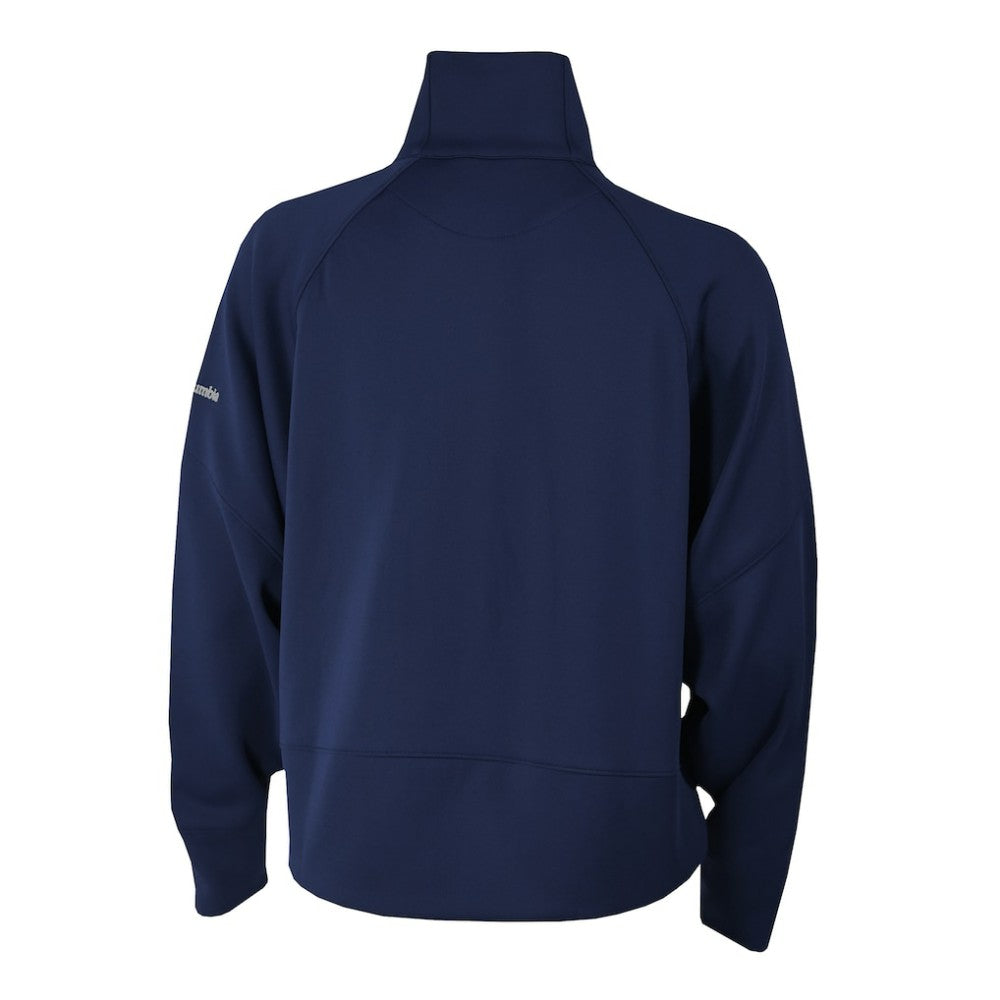Washington Capitals Columbia Women's Wickhams Hills Raglan Omni-Wick Half-Zip Pullover - Navy | NHL Lifestyle