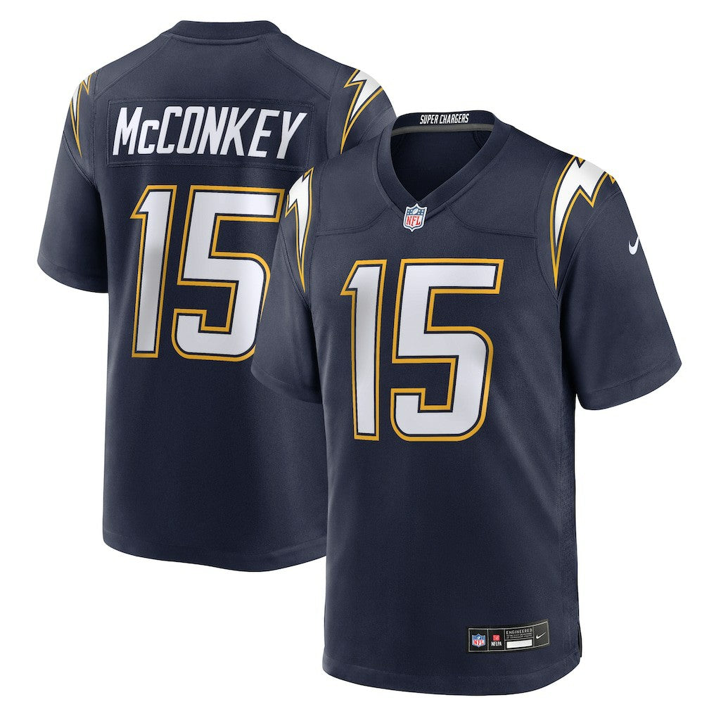 Ladd McConkey Los Angeles Chargers Alternate Super Chargers Game Player Jersey - Navy - Nike