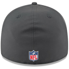 Jacksonville Jaguars New Era 2025 Sideline Cold Weather Retro Crown 59FIFTY Fitted Hat - Charcoal - NFL