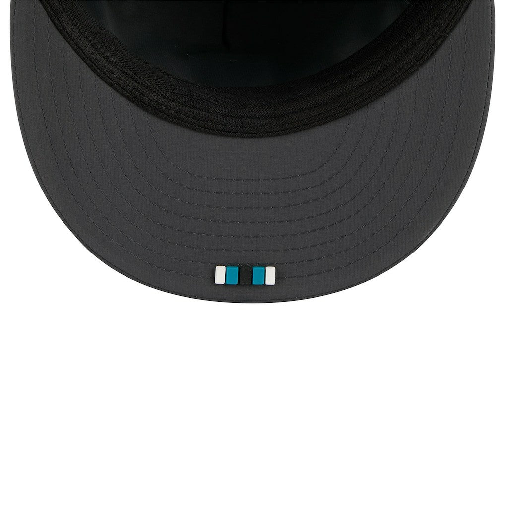 Jacksonville Jaguars New Era 2025 Sideline Cold Weather Retro Crown 59FIFTY Fitted Hat - Charcoal - NFL