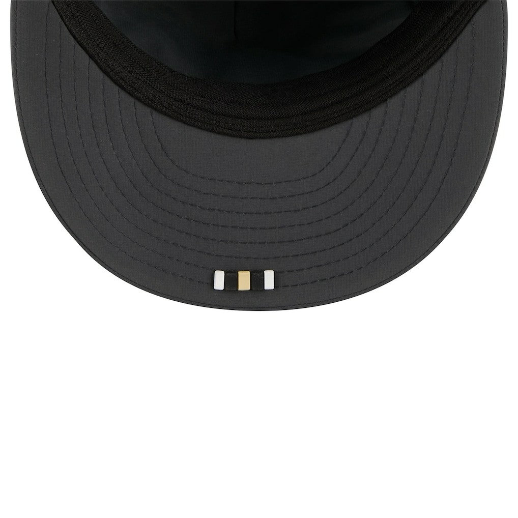 New Orleans Saints New Era 2025 Sideline Cold Weather Retro Crown 59FIFTY Fitted Hat - Charcoal - NFL